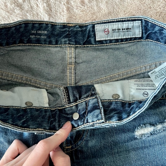 AG The Sadie High Rise Short 26R - Picture 8 of 8